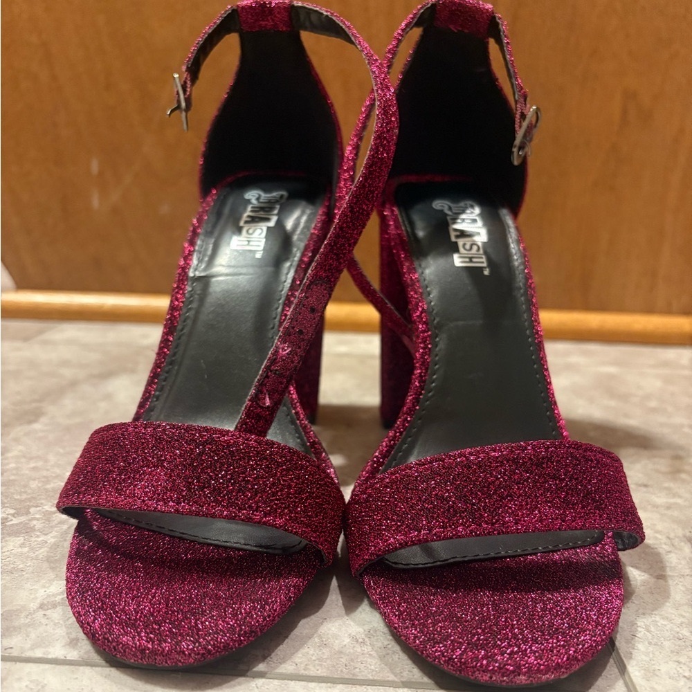 Sparkly Purple/Burgundy Heels